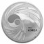 2022 South Korea 10 oz Silver K-Series Taekwondo BU