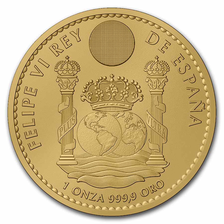 Buy 2022 Spain 1 oz Gold Reverse Proof Bull Doubloon | APMEX