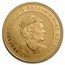 2022 St. Helena 1 oz Gold India Wildlife Rhino (COA #10, w/ Box)