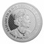2022 St. Helena 1 oz Silver £1 Cash Series: Cobra