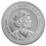 2022 St. Helena 1 oz Silver £1 Cash Series: Rhino