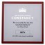 2022 St. Helena 1 oz Silver £1 Queen's Virtues Constancy Proof