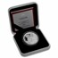 2022 St. Helena 1 oz Silver £1 Queen's Virtues Justice Proof