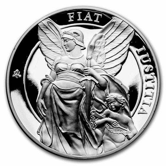 2022 St. Helena 1 oz Silver £1 Queen's Virtues Justice Proof 2022 St. Helena 1 oz Silver £1 Queen's Virtues Justice Proof