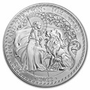 2022 St. Helena 1 oz Silver £1 Una and the Lion BU