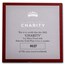 2022 St. Helena 1 oz Silver £1 Virtues Charity Prf (Gilded)