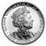 2022 St. Helena 1 oz Silver £1 Virtues Constancy Prf (Gilded)