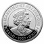 2022 St. Helena 1 oz Silver British Trade Dollar Proof