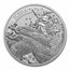 2022 St. Helena 1 oz Silver Goddesses: Hera and the Peacock BU