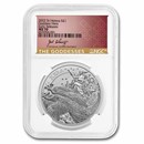 2022 St. Helena 1 oz Silver Hera and the Peacock MS-70 NGC (ER)
