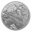 2022 St. Helena 1 oz Silver Hera and the Peacock MS-70 NGC (FDI)