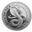 2022 St. Helena 5 oz Silver £5 Cash Series: Cobra (w/ Box & COA)