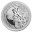 2022 St. Helena 5 oz Silver Queen's Virtue Truth BU