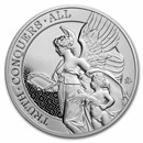 2022 St. Helena 5 oz Silver Queen's Virtue Truth BU