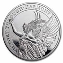 2022 St. Helena 5 oz Silver Queen's Virtues Victory BU