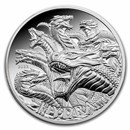 2022 Tanzania 1 oz Silver Mythical Creatures: Hydra