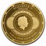 2022 Tokelau 1/10 oz Gold $10 Chronos (Prooflike)