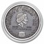 2022 Tokelau 1 oz Silver 2 Dollar Komodo Dragon (Antique Finish)