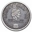 2022 Tokelau 1 oz Silver 2 Dollar Komodo Dragon (Antique Finish)