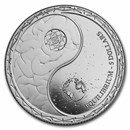 2022 Tokelau 1 oz Silver $5 Equilibrium BU