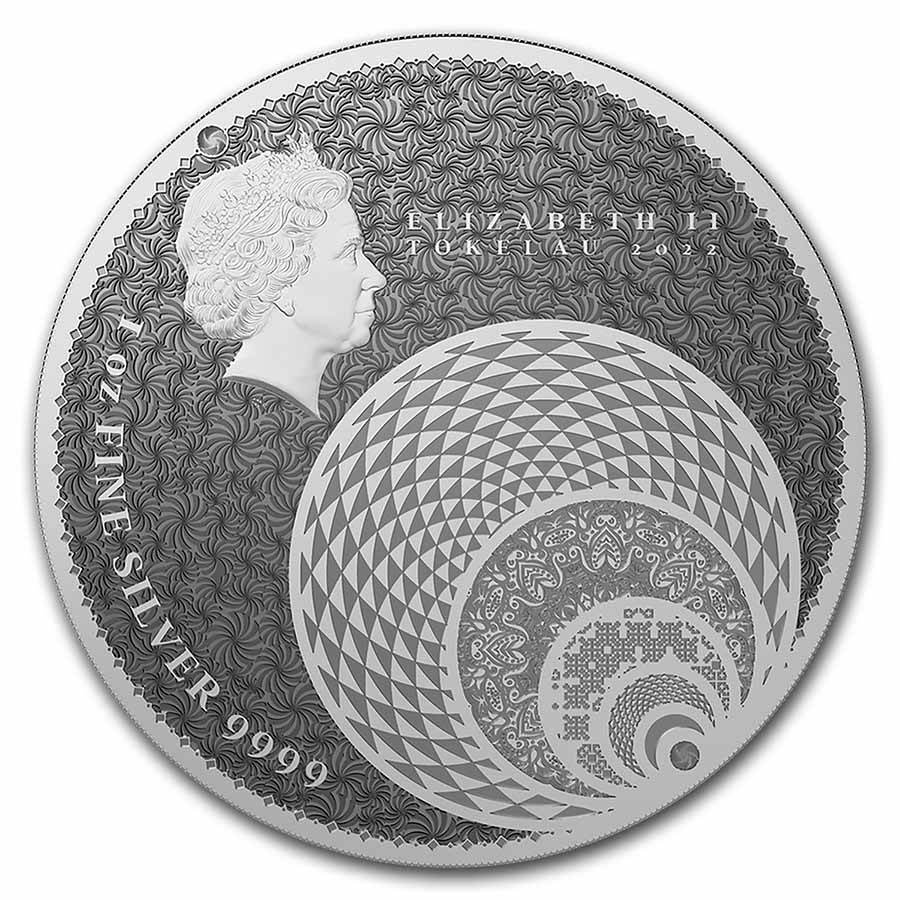 Buy 2022 Tokelau 1 oz Silver $5 Magnum Opus BU | APMEX