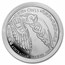 2022 Tokelau 1 oz Silver $5 Owls: Australian Masked Owl BU