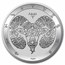 2022 Tokelau 1 oz Silver $5 Zodiac Series: Aries BU (TEP)