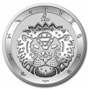 2022 Tokelau 1 oz Silver $5 Zodiac Series: Leo BU