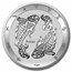 2022 Tokelau 1 oz Silver $5 Zodiac Series: Pisces BU (TEP)