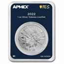 2022 Tokelau 1 oz Silver Lionfish (MD® Premier + PCGS FS Single)