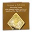 2022 Tristan Da Cunha 1/8 Gold Sov. Queen Victoria 125th Anniv.