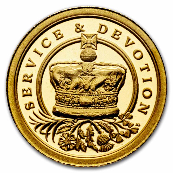 2022 Tristan Da Cunha 1/8 Gold Sovereign Queen Elizabeth II 2022 Tristan Da Cunha 1/8 Gold Sovereign Queen Elizabeth II