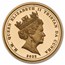 2022 Tristan Da Cunha King George VI Gold Sovereign 3-Coin Set