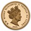 2022 Tristan Da Cunha King George VI Gold Sovereign 3-Coin Set