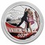 2022 TUV 1/2 oz Silver 007 James Bond A View to A Kill