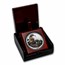 2022 TUV 1 oz Ag Red-Bellied Black Snake Deadly & Dangerous Prf