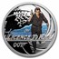 2022 Tuvalu 1/2 oz Silver 007 James Bond Movie License to Kill