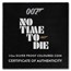 2022 Tuvalu 1/2 oz Silver 007 James Bond Movie No Time To Die