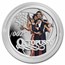 2022 Tuvalu 1/2 oz Silver 007 James Bond Movie Octopussy