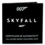 2022 Tuvalu 1/2 oz Silver 007 James Bond Movie Skyfall