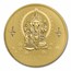 2022 Tuvalu 1 oz Silver $1 Gilded Diwali Medallion Proof
