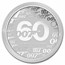 2022 Tuvalu 1 oz Silver 60 Years of James Bond 007 BU