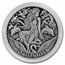 2022 Tuvalu 1 oz Silver Antiqued Gods of Olympus (Aphrodite)