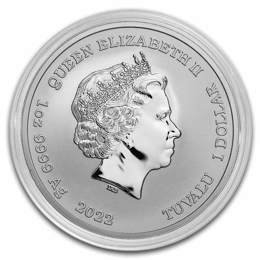 Buy 2022 Tuvalu 1 oz Silver Street Fighter: Chun Li | APMEX