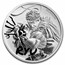 2022 Tuvalu 1 oz Silver Street Fighter: Ryu
