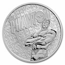 2022 Tuvalu 1 oz Silver The Phantom BU