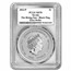 2022 Tuvalu 1 oz Silver The Rising Sun MS-70 PCGS (FS)