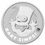 2022 Tuvalu 1 oz Silver The Simpsons: Bart Simpson BU