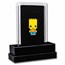 2022 Tuvalu 1 oz Silver The Simpsons: Bart Simpson Minted Mini