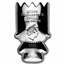 2022 Tuvalu 1 oz Silver The Simpsons: Bart Simpson Minted Mini